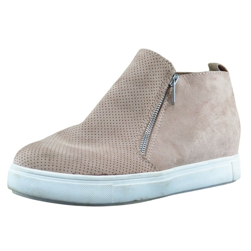 Time & Tru Boot Sz 6.5 M Sneaker Round Toe Pink Leather Women